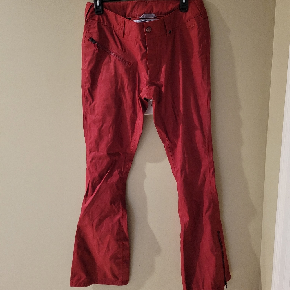 Burton White Collection Skinny Mini Snowboard Pants